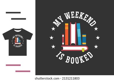 Book lover t shirt design