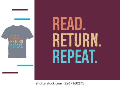 Diseño de camiseta de amante de libros