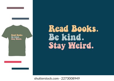 Book lover t shirt design