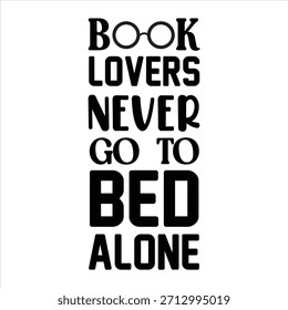 book lovers never go to bed alone
