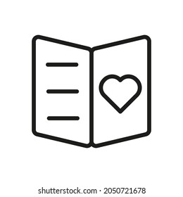 Book, Magazine, Reading Related Vector Line Icon 