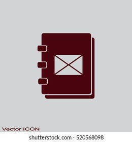 book mail icon