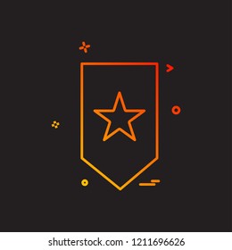 book mark icon design vector 