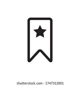 Book Mark Icon Vector Design Trendy