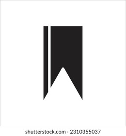 book mark line new vector icon