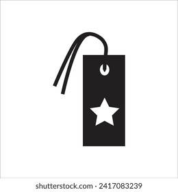 book mark vector icdon line template