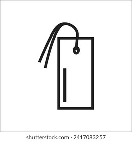 book mark vector icdon line template