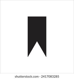 book mark vector icdon line template