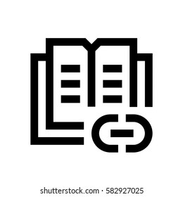 Book mini line, icon, background and graphic. The icon is black and white, linear  flat, vector, pixel perfect, minimal, suitable for web and print. 