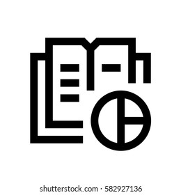Book mini line, icon, background and graphic. The icon is black and white, linear  flat, vector, pixel perfect, minimal, suitable for web and print. 