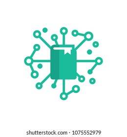 Book Network Logo Icon Design