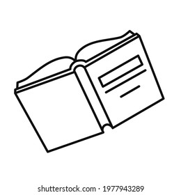 Book new concept modern icon vector