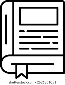 Book New Creative Vector Icons Design