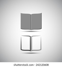 Book or Notebook Icon Design