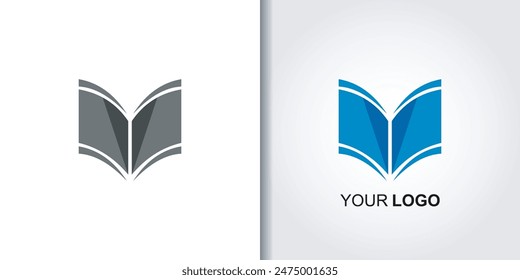 book notebook logo icon template