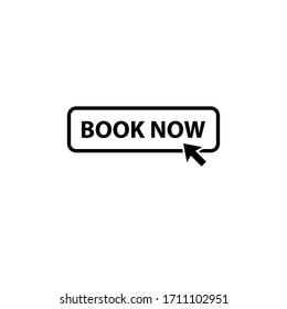 Book now button icon symbol