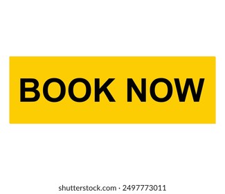 Book now button. Book now text web template. Modern web Banner template