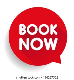 Book Now button vector