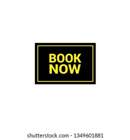  Book now realistic label,sticker and Tag.