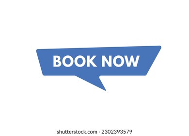 Book Now text Button. Book Now Sign Icon Label Sticker Web Buttons