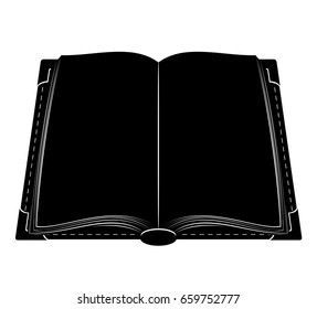 book old retro vintage icon stock vector illustration isolated on white background