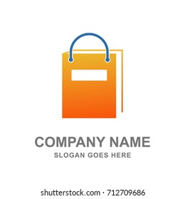 Book Online Store Logo Icon Vector 