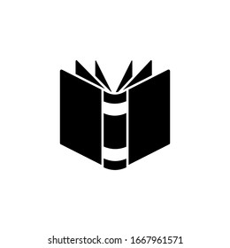 Book, open icon. Simple vector knowledge icons for ui and ux, website or mobile application