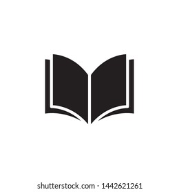 book, open book icon vector design template