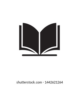 book, open book icon vector design template