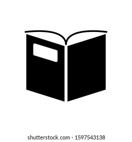 Book open icon vector design template