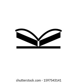 Book open icon vector design template