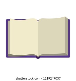 Book Open Isolated Icon