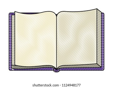 book open isolated icon