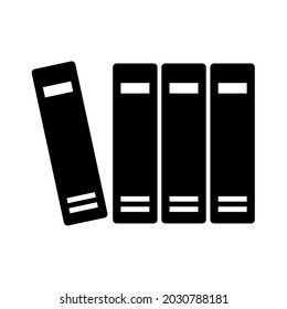 Libro. Libro abierto. Símbolo de biblioteca para diseño de aplicaciones web y móviles. Aislado en un fondo en blanco, modificable y cambiable.