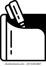 Un libro está abierto a una página con una ilustración en blanco y negro . La casa tiene una ventana y una puerta