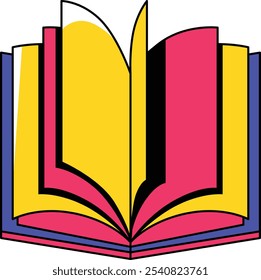 Buch Seite der Illustration öffnen
