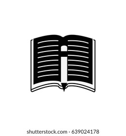 Book open symbol