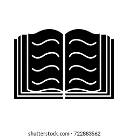 Book open symbol