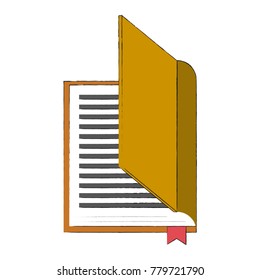 Book open symbol