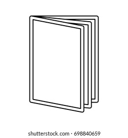 Book open symbol vector illustration graphic design