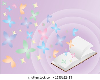 The book opens the world of imagination