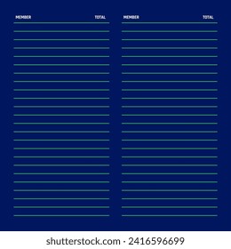 Book Page lines Vector Design Illustration
