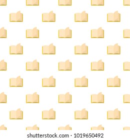Book page pattern seamless in flat style for any design