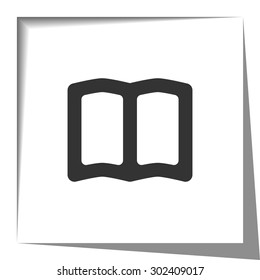 book paper cut out