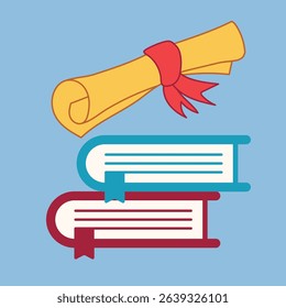book and paper vector for graphic resources