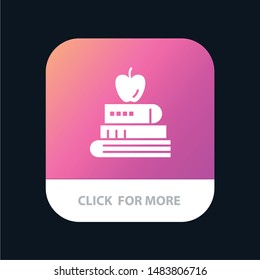 Book, Pen, Food, Education Mobile App Icon Design