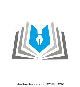 30,123 Book pen logo Images, Stock Photos & Vectors | Shutterstock