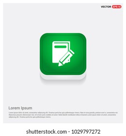 book pencil iconGreen Web Button