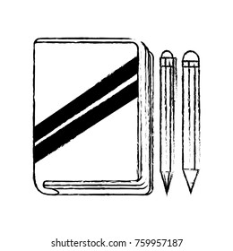 Book pencil and pen design
