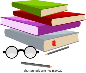 Vektorgrafik des Buchstiftes
